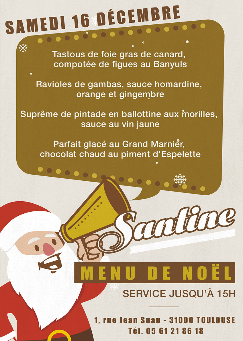 Menu de Noël